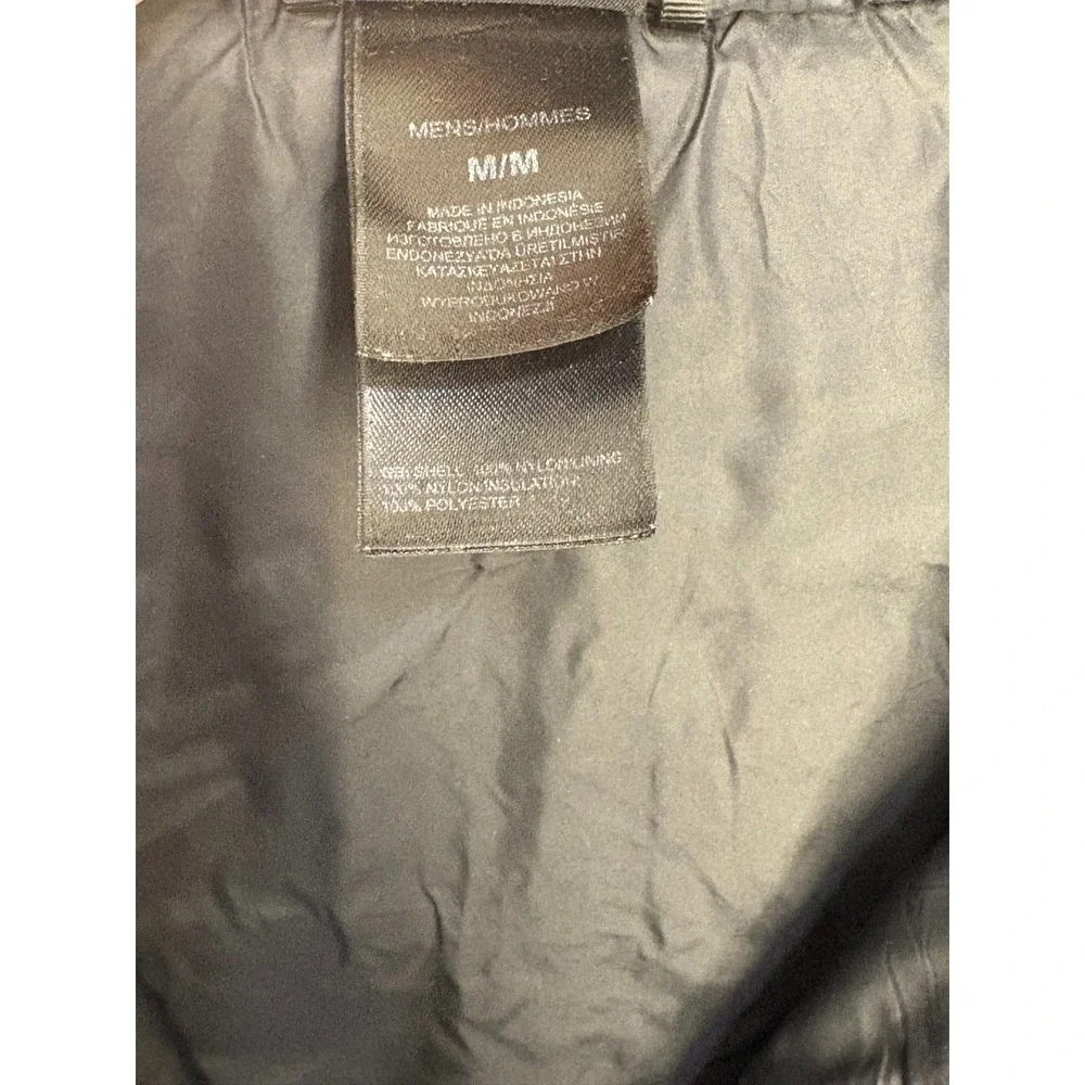 The North Face Puffer Jacket Mens Black Full Zip Long Sleeve Comfort‎ Outdoor M